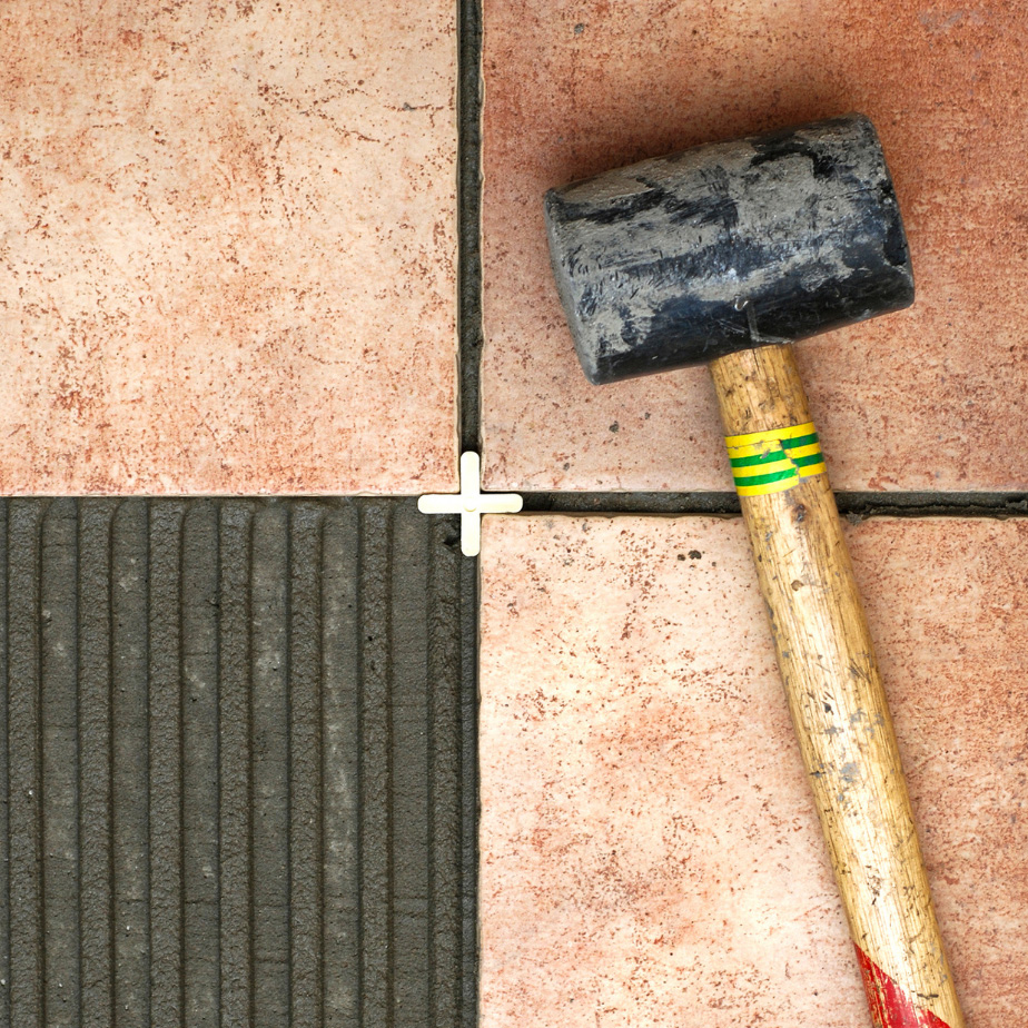 Laying Tile tools